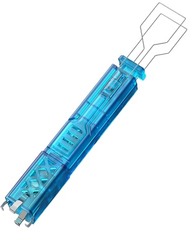 Illkjasfc 2-in-1-Tastenkappen-Abzieher, mechanische Tastaturen, Tastenkappen und Schalter, Abziehwerkzeug mit ergonomischem Design für einfache Wartung, tragbare Tastenkappen und Schalterentferner