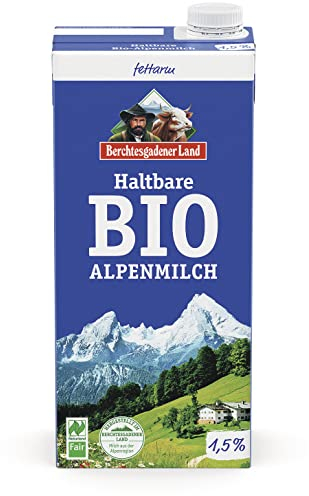 Berchtesgadener Land BGL Haltbare Bio-Alpenmilch 1,5% Fett (6 x 1 l)