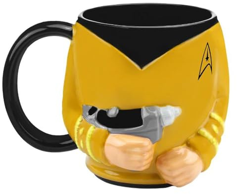 Vandor Star Trek Captain Kirk Keramikbecher, 530 ml