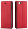 QLTYPRI Hülle für iPhone SE 2022 5G/iPhone SE 2020/iPhone 8/iPhone 7, Premium Dünne Ledertasche Handyhülle mit Kartenfach Ständer Flip Schutzhülle Kompatibel mit iPhone 7/8/SE 2/SE 3 - Rot