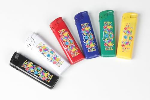 Generisch Werbefeuerzeug Feuerzeug mit vollfarbigem Druck Logo Text UV-Druck Einwegfeuerzeuge Grosspackung Feuerzeuge Karton Set Feuerzeug Paket 100 Stück