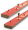 FloorPro Premium Carpet Gripper Rods - (40ft / 12metres) For Concrete or Wood Floors or Stairs - Dual Purpose - Gripper Strips For Underlay/Flooring - Easy DIY Packs