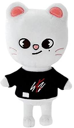 SHENGANG Stray Kids Skzoo Kuscheltier Dwaekki Kuscheltier Plüschtier Gefülltes Kissen Kissen Kann DIY Chan/Leebit/Dwaekki/Jiniret/Han Quokka/Bbokari/Puppym/Foxi.NY Plüschpuppe (8 Stück)