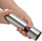 LANTRO JS Molinillo De Sal Y Pimienta, Molinillo De Condimento De Acero Inoxidable, Molinillo De Especias Adjustable Manual, para Sal, Pimienta, Especias, Chili, cocina y barbacoa