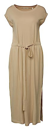 ESPRIT Damen 043EE1E320 Kleid, 285/SAND, XS