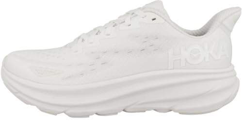 HOKA ONE ONE 1127896-WWH Clifton 9 Women White/White UK 5.5