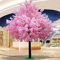Kirschblütenbaum für Indoor-Outdoor-Blütenbaum, Trauerkirschbaum, Kirschblütenbaum künstlich, Zwergkirschblütenbaum, Kunstbaum mit Echtholzstielen,Rosa,1.8mX1.2m