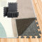 BXI Soundproof Interlocking Rug Pad, 16 Pcs 28 x 28 x 0.9cm Non Slip Rug Pads, High Density Noise Reduction Puzzle Felt Carpet Padding, Rug Mat Protects and Adds Cushion for Hardwood Floors