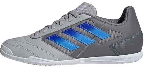 Adidas Herren Super Sala II Indoor Boots, Grey Two/Lucid Blue/Blue Burst, 44 EU