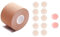 Rakiuty Klebe Push Up Brust Tape，Bruststraffungsband,Nippelpads,Brust Tape für Grosse Brüste,Unsichtbar Silikon Brüste Nippelpads Body Tape für Abendkleider,Ballkleid,Hochzeitskleid
