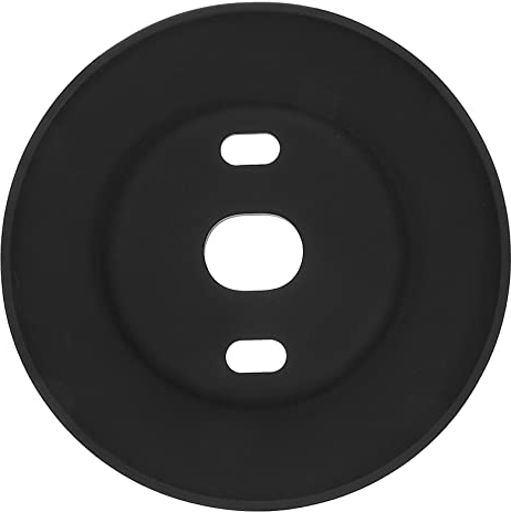 SOESFOUFU Black Silicone Nest Thermostat Wall Plate Large Size Covers Old Marks Soft Touch Easy Install No Painting Needed