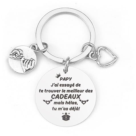 Cadeau Noel Papy Cadeau Fete Des Papy Cadeau Grand Pere Porte Clef Grand-Père Cadeau Cadeau Papy Cadeau Papy Original Cadeau Noel Pour Papi Grand Porte Cle Grand Fête Des Grands-Pères Papi Père Gramd