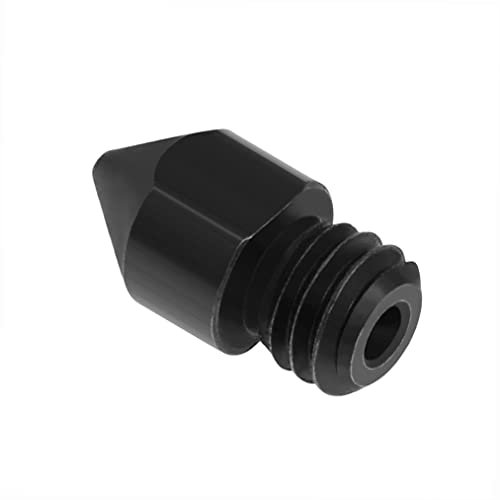 ERYUE Gehärtete Stahldüsen 0,4 mm für 1,75 mm Filament für Ender 3 / CR-10 / CR-10S Pro/TEVO Tarantula Pro/TEVO Flash/Sapphire Pro 3D-Drucker Hotend Extruder