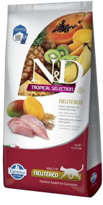 FARMINA ND Cat Tropical Selection NEUTERED Huhn 10 kg