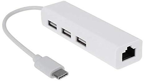 Yessetry Câble adaptateur USB-C USB 3.1 type C vers USB RJ45 Ethernet LAN pour PC