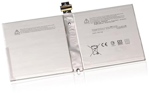 LUSONBAY G3HTA027H DYNR0 Battery Replacement for Microsoft Surface Pro 4 1724 Series Tablet Notebook Laptop Battery for Microsoft 7.5V 5087mAh/38.2Wh