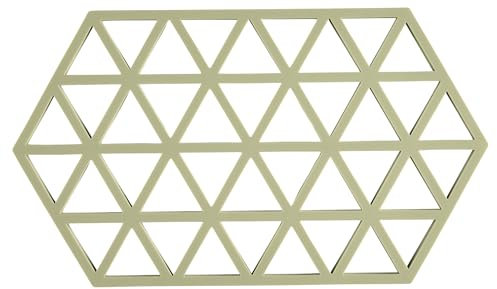 Zone Denmark, Triangles Topfuntersetzer/Untersetzer für Auflauf-/Ofenformen, Silikon, 24 x 14 cm, Matcha Green