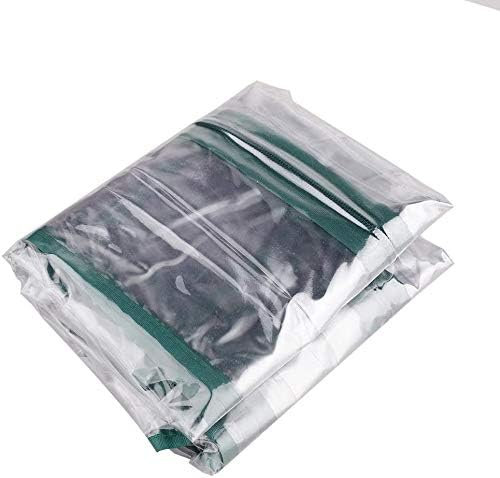 Housse de rechange transparente à 4 niveaux pour mini serre – Petite maison de culture pour jardin et extérieur (4 niveaux)