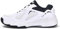 LEFUS Herren-Tennisschuhe - P601, rutschfest, gedämpft, atmungsaktive Court-Schuhe(weiß_schwarz,44)