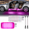 POPMOTORZ 2 Stücke LED Autotür Lichter, LED Innenbeleuchtung Autotürbeleuchtung für A-udi A2/A3 8P/A4 B5/A4 B6/A4 B7/A4 B8/A5 S5/A6 C5/S6 C5/A7 5D/A8 4D/RS4/RS6/TT/TTS, Rosa