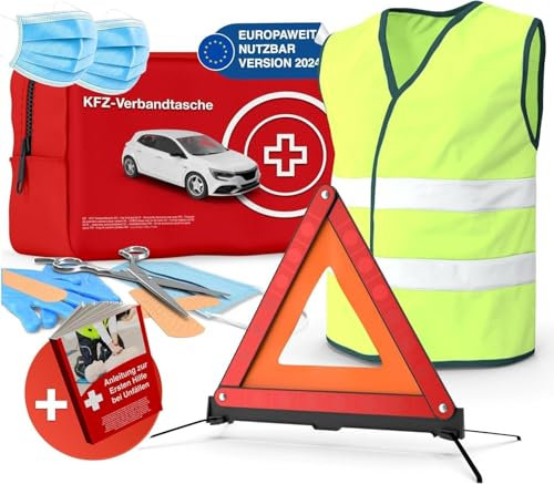 V16 Warnleuchte IDADA 21020060 Auto & PKW Erste-Hilfe-Kit - Warndreieck & Pannendreieck 2026 - Spanien & EU