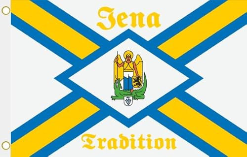 U24 Flagge Fahne Jena Tradition Hissflagge 90 x 150 cm
