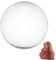 SOIMISS Kristallkugel Transparent Fotografie Requisiten Glasball für Meditation Feng Shui Kreative Fotografie Dekoration für Zuhause und Büro Vielseitig Einsetzbar