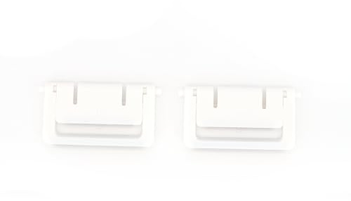 GNAFETS Replacement Keyboard Foot Stand Holder Legs - Compatible with Razer Huntsman TE, Huntsman Elite, Cynosa V2, Ornata V2, BlackWidow Elite (White)