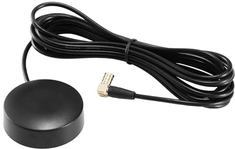 AYWHP DAB - Cavo antenna radio per auto, antenna DAB con spina ad angolo retto SMB, per autoradio e radio digitale
