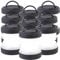 PEARL Zeltlampe: 9er-Set Faltbare Mini-Campingleuchten, Batteriebetrieb, 20 Lumen 0,5 W (Faltbare Camping-Laterne, Zelt-Lampen, Batterie Leuchten)