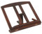 Art Deco Home Notenpult Holz Med Nussbaum mit Clips 709 30 x 26 cm