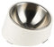SuperDesign Gamelle inclinée à 15 ° pour Chiens et Chats, mangeoire pour Bouledogue à Angle incliné, antidérapante et Anti-déversement, Plus Facile à Atteindre la Nourriture M/1 Tasse Stalk