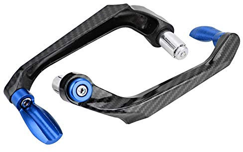 Protections de Levier de Moto, Guidon Protecteur Garde-main, 7/8 22 mm Protection Embrayage de Frein Frein d'embrayage Levier Protector Protège-mains Convient aux Motos(Noir)