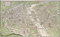 Papier peint mural décoratif, carte ancienne de Paris, 250 cm X 150 cm, panoramique.