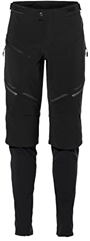 VAUDE Herren Mens Virt Softshell Pants Ii Hose, Black/Black, XXL EU
