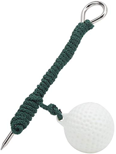 Annjom Fly Swing Trainingsseilball, Übungstrainingshilfe übungsseilball Golfball auf einem Seil für