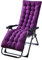 ZPYXBH Auflagen Für Gartenliegen, Liegenauflage Gartenliege Auflage 170x53x8cm, Deckchair Sitzkissen, Sitzpolster Auflage Liegenauflagen Für Liege Für Reisen, Urlaub, Innen, Außen,Lila