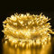 Rideau Lumineux, 100M Guirlande lumineuse, blanc chaud Lumière, 8 Modes d'Eclairage,Décoration pour intérieur et extérieur, Etanche IP44，Vacances Fête De Mariage Fée Guirlande Lumière (1000LED)
