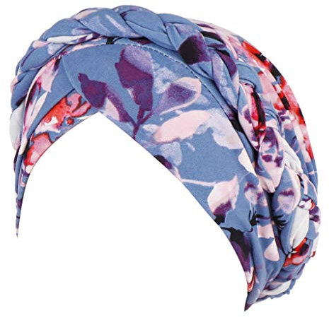 Foulard En Bambou Pour Femme - Chimio Turban Casquettes éLastique à Large Bande Bonnet Chimio Musulmanes Cheveux Sortie Bonnet Chirurgical Tissu Pour Femmes Avec Des Cheveux BoucléS Dreadlocks