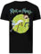 Cotton Soul Rick and Morty Portal Unisex T-Shirt, Schwarz, Schwarz , S