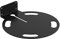 Yibracki Wall Mount for Sonos Sub Mini Subwoofer Bracket, Heavy Duty Mounting Brackets for Sub Mini Mount, Wall Mount Bracket for Sonos Sub Mini Wireless Subwoofer Mounts with Hardware Kit, Black
