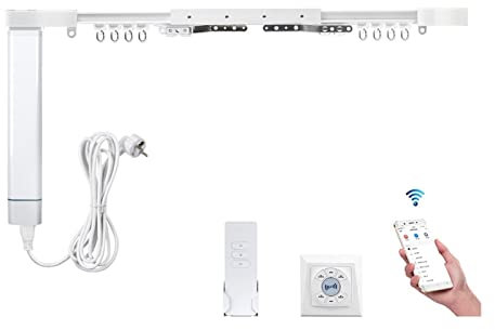 Smart Curtain Blind Motor Home Tuya WiFi Control RF Control Electric Stage Curtains ( Size : 8.2m (322.5 inch) )