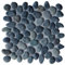 Vente-unique-Mosaikfliesen - 1 Pack: 1 m² - Kieselstein - Anthrazit - OLA