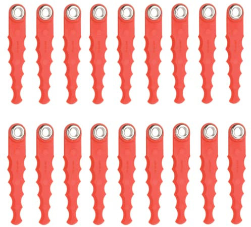 THTEN DF-065 90517175 Trimmer Replacement Blades Compatible with Black Decker GH710 GH700 GH750 Weed Eater String 18 Pack