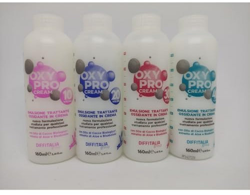 Retrò Professional Oxy Pro Cream Emulsione Trattante Ossidante in Crema 160 ml (40 Volumi)