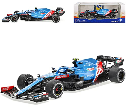 Generisch Renautl Alpine A521 Ocon GP Portugal Nr 31 2021 Formel 1 1/18 Solido Modell Auto