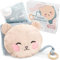 Oli-Melo Bouillotte Bébé Anti Colique - Chaud & Froid - Soulage Bobos & Ballonnements - certifié CE - Pack d'Argile Anneau de Dentition Inclus Ceinture Doudou en Peluche pour Nourrisson et Nouveau-né