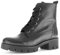Gabor Damen Combat Boots, Frauen Stiefeletten,uebergangsstiefel,schnürstiefel,Winterstiefel,Winterschuhe,warm,schwarz(Altsilber),42.5 EU / 8.5 UK