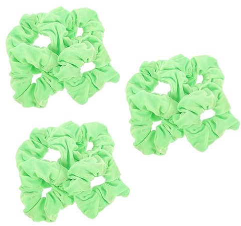 FRCOLOR 12stücke Fluoreszierende Haargummis Für Damen Und Mädchen Elastische Haarschlaufen Für Für Sport Yoga Und Freizeitaktivitäten