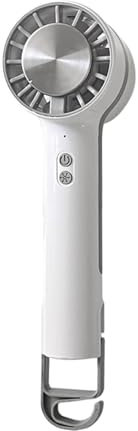 Ventilador de aire acondicionado portátil – Ventilador de mano recargable USB, ventilador portátil compacto de mano | Ventilador de refrigeración exterior semiconductor con 3 velocidades de ,
